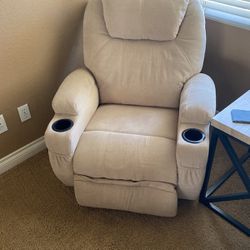 Reclining Chair With Massage and heat
