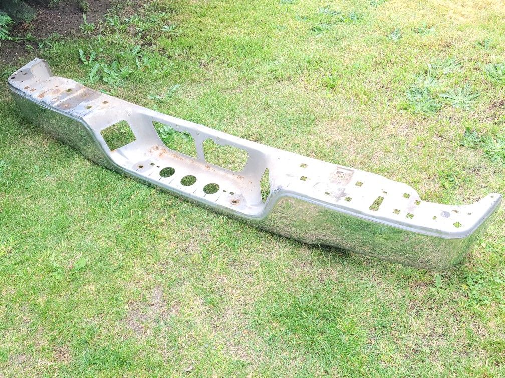 2007-2013 Toyota Tundra Chrome Rear Bumper