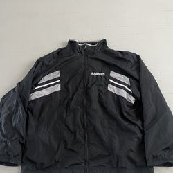 Reebok X Raiders NFL Vintage Jacket Size XL 