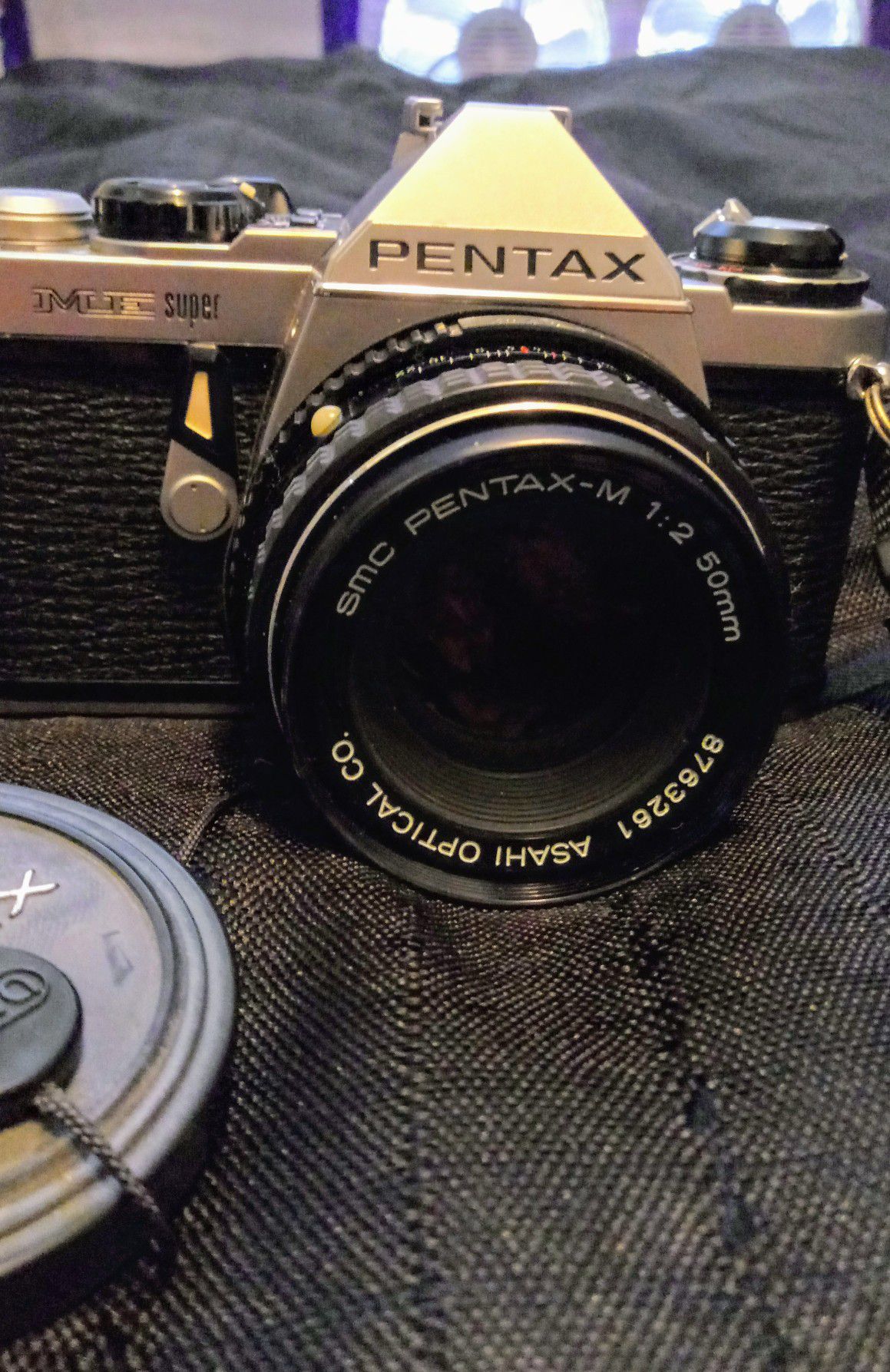 Pentax ME Super with asahi 1:2 5mm lens