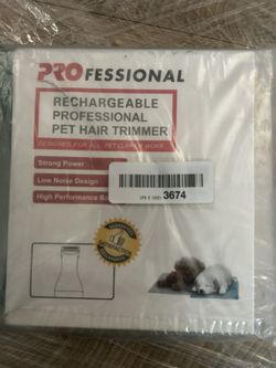 Rechargeable Professional Pet Hair Trimmer
