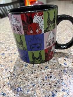 Disney Villains coffee cup