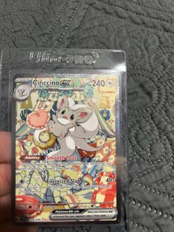 Pokemon Cinccino ex special illustration rare