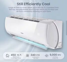 Mini Split Air 9000 BTU NEW ( Indoor UNIT Only) $110