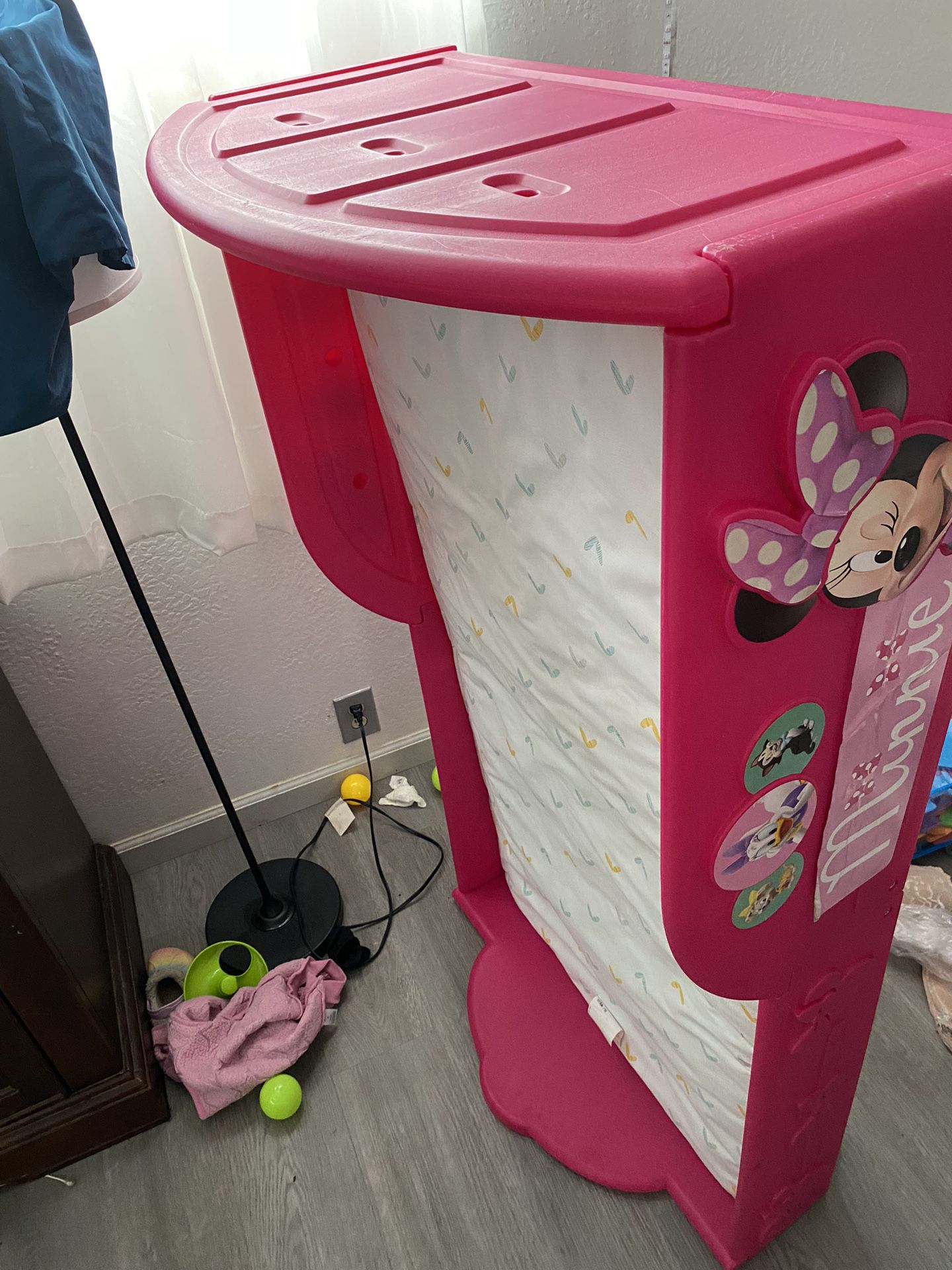Minie Mouse Toddler Bed For Girls 