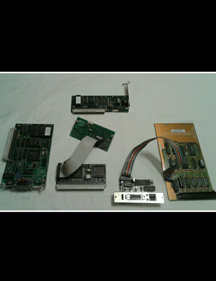 Lot 4 vintage Macintosh cards boards Asante Daynaport