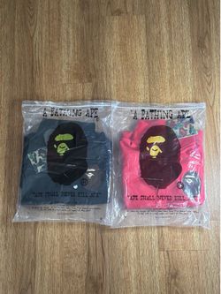 BAPE Polo Shirts Ape Head Logo Size L– Authentic Streetwear Designer, BNWT