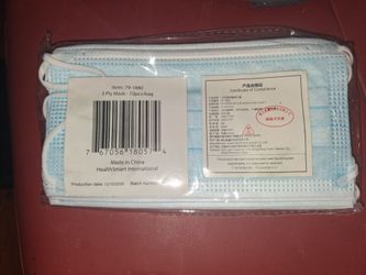 3-Ply Disposable Face Masks 10-Pack