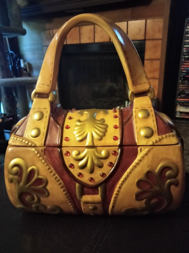Vintage Purse Cookie Jar Very Rare