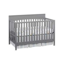 Oxford Baby Harper 4 In 1 Convertible Crib in Dove Gray