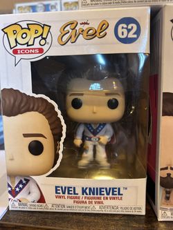 Icons Evel Knievel with Cape Funko Pop!