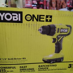 Ryobi Drill With Battery And Charger