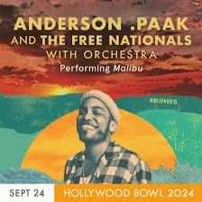 Anderson paak Hollywood Bowl Tickets