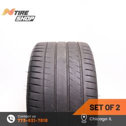 Selling a Set of 2 Used 6.5/32 Summer  305/30ZR19  102Y  Michelin  Pilot Sport 4 S
