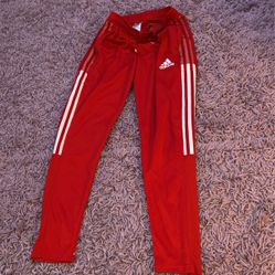 Men’s Adidas Red Pants Small