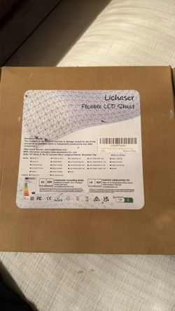 Lichaser Flexible LED Sheet 3000K 24V 36W Warm White – Lot of 5, New in Box
