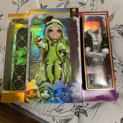 Rainbow High Winter Break Jade Hunter-GREEN Break Fashion Doll