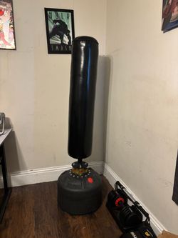 Freestanding boxing bag