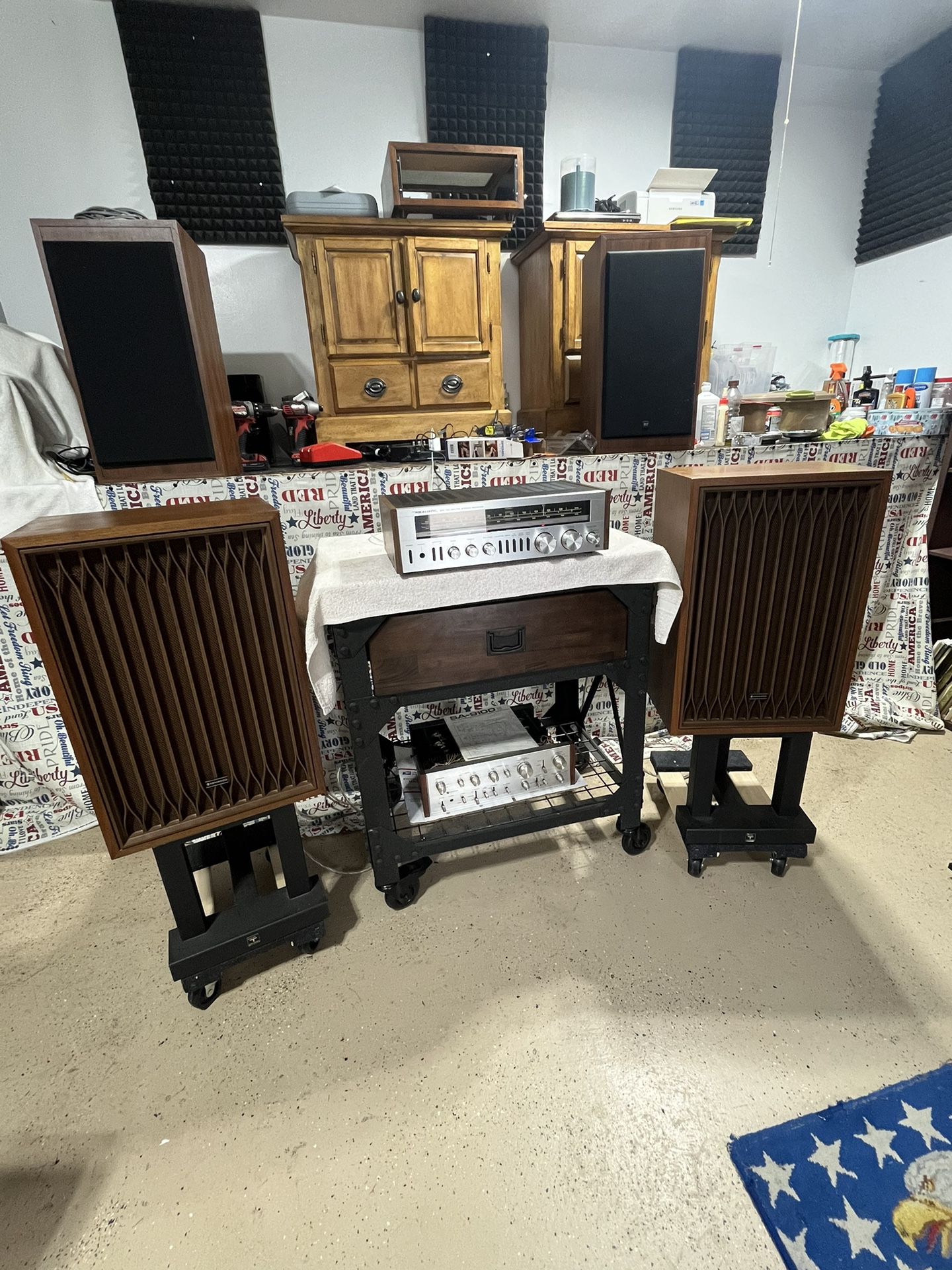 Old Stereo Setup 