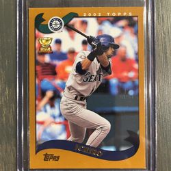 2002 Topps Gold Cup Ichiro Suzuki Baseball Card