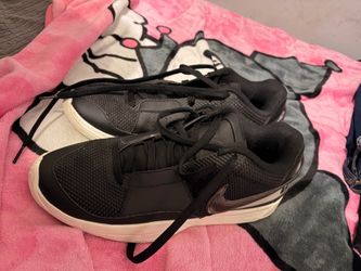 Nike Ja 1 • Colorway: "We Ain't Ducking No Smoke" (Black/Light Silver/Coconut Milk)