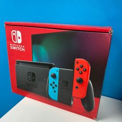 Nintendo Switch V2 Gaming Console  - Pay $1 To Take It Home Today and pay the rest later.