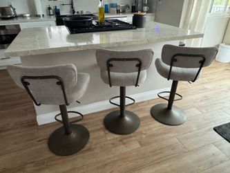 Bar / counter stools (three)