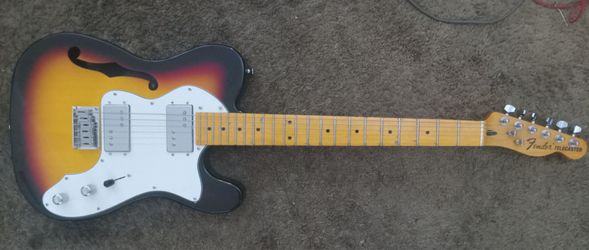 Thinline deluxe telecaster partscaster
