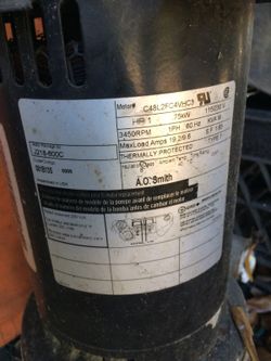 Well pump 110v 1hp a o smith