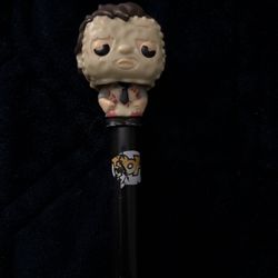 Funko Pop! Pen W/ Leatherface The Texas Chainsaw Massacre Horror Movie Topper