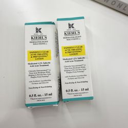 Kiehl’s Expertly Clear Acne Treating & Preventing Lotion Set