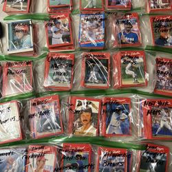 Donruss Baseball Cards 80s-90s