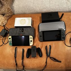 Nintendo Switch OLED (Zelda TOKT SE) + Original Switch