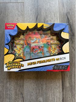 Ascended Heroes Mega Feraligatr ex Box