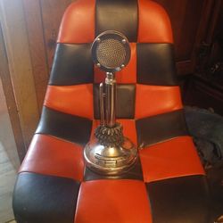 Vintage Astatic D104 Microphone & G Stand
