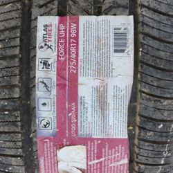 New Atlas Tire 275 40 R17 98 W