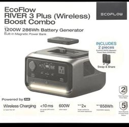 ecoflow river 3 plus boost combo