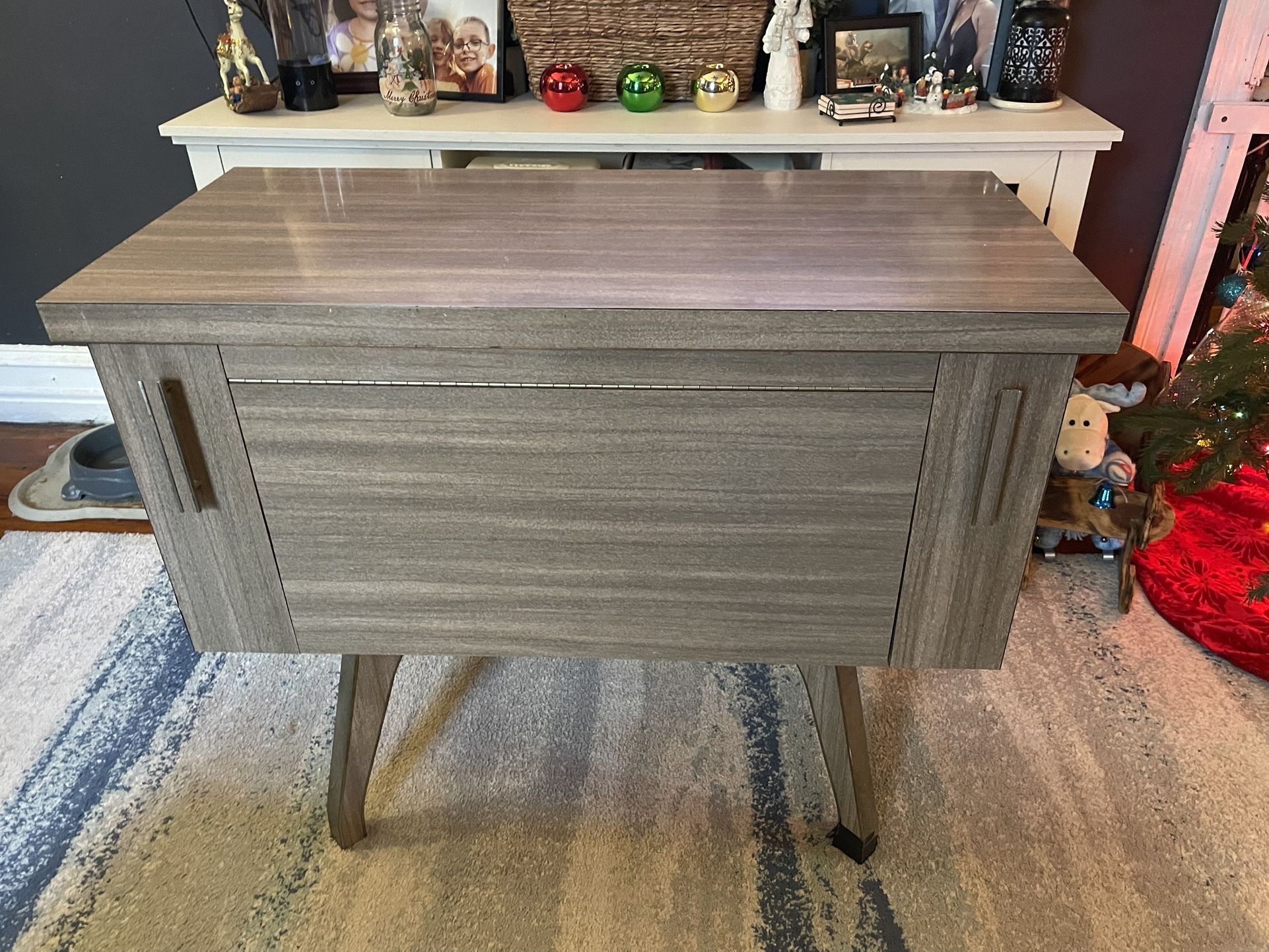 Vintage Copper Lined Dry Bar