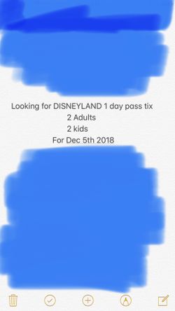 Disneyland Tickets