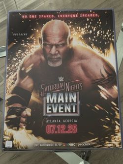 WWE Saturdays Night Main Event Poster