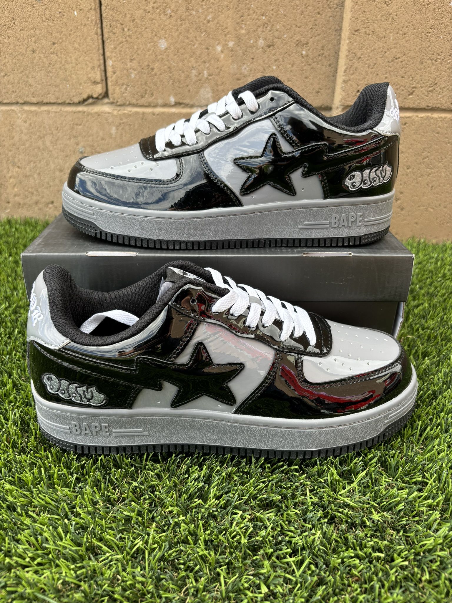 Bapesta X MF Doom - Sizes 8.5 & 10.5