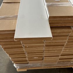 $8.89/pc 4 -1/2 inch Flat/Squared Wall base Baseboard Moulding SPECIAL PRICE 16 Feet     $8.89 per piece     16 feet /pc  
