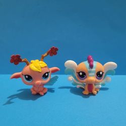  Littlest Pet Shop LPS #2832 #2834 Fairy Majestic Masquerade Fairies