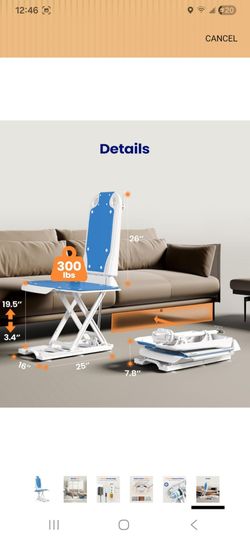 Chair lift for lifting help for elderly