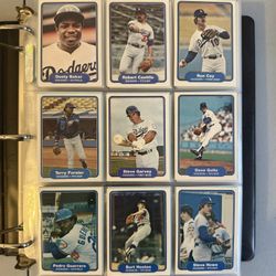 1982 Fleer Baseball ⚾️ Complete Set In Binder - Cal Ripken Rookie Card🔥