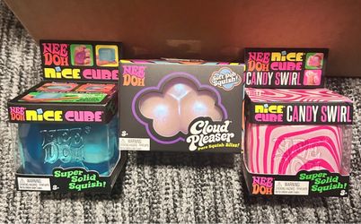 Nee Doh Squish Toy Bundle – 3 Pack