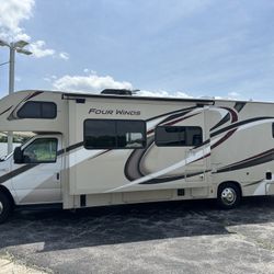BUNK BEDS IN A C-CLASS MOTORHOME 