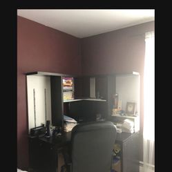 IKEA desk for sale (black/white) $100