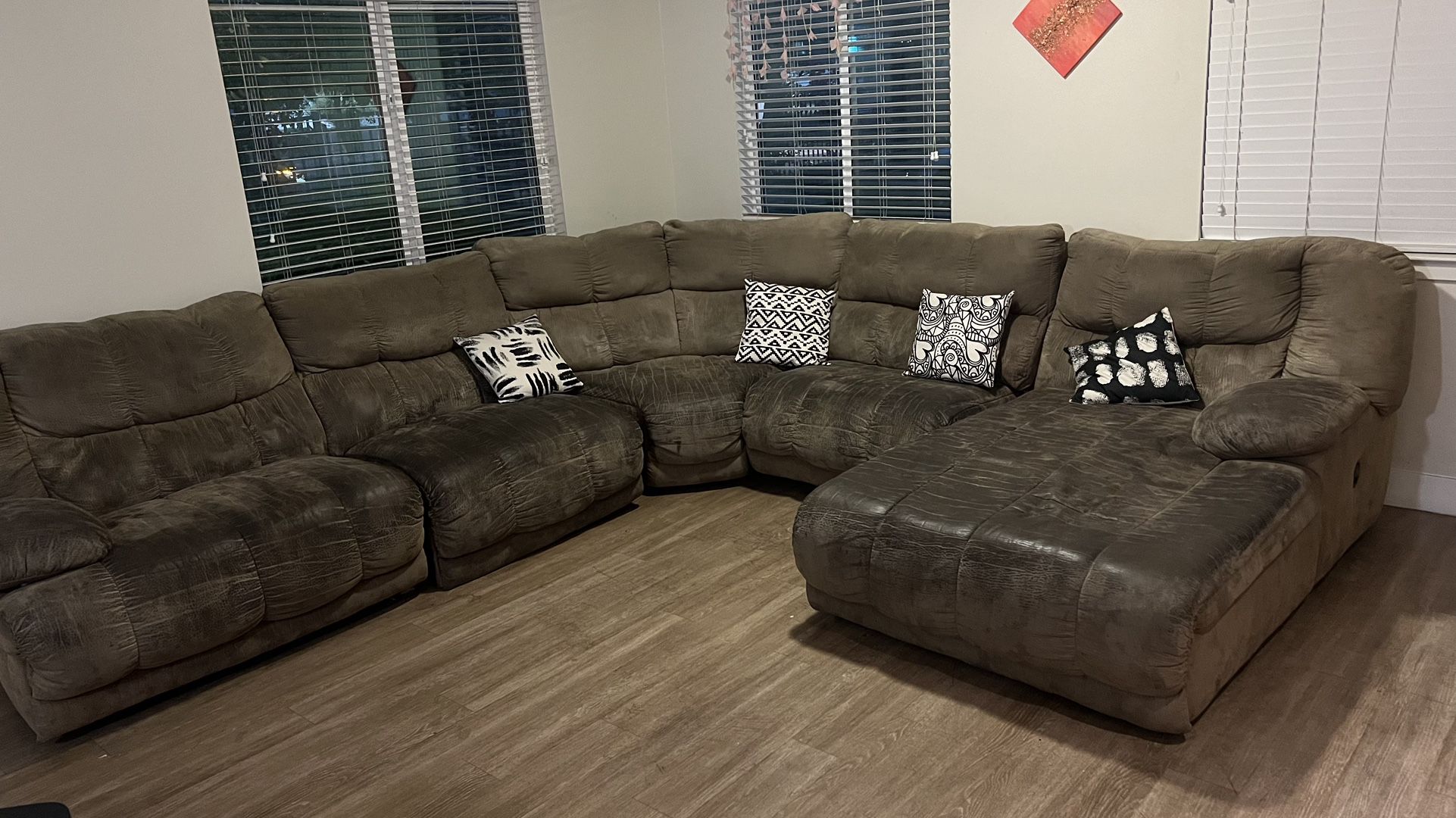 Sofa with Recliner