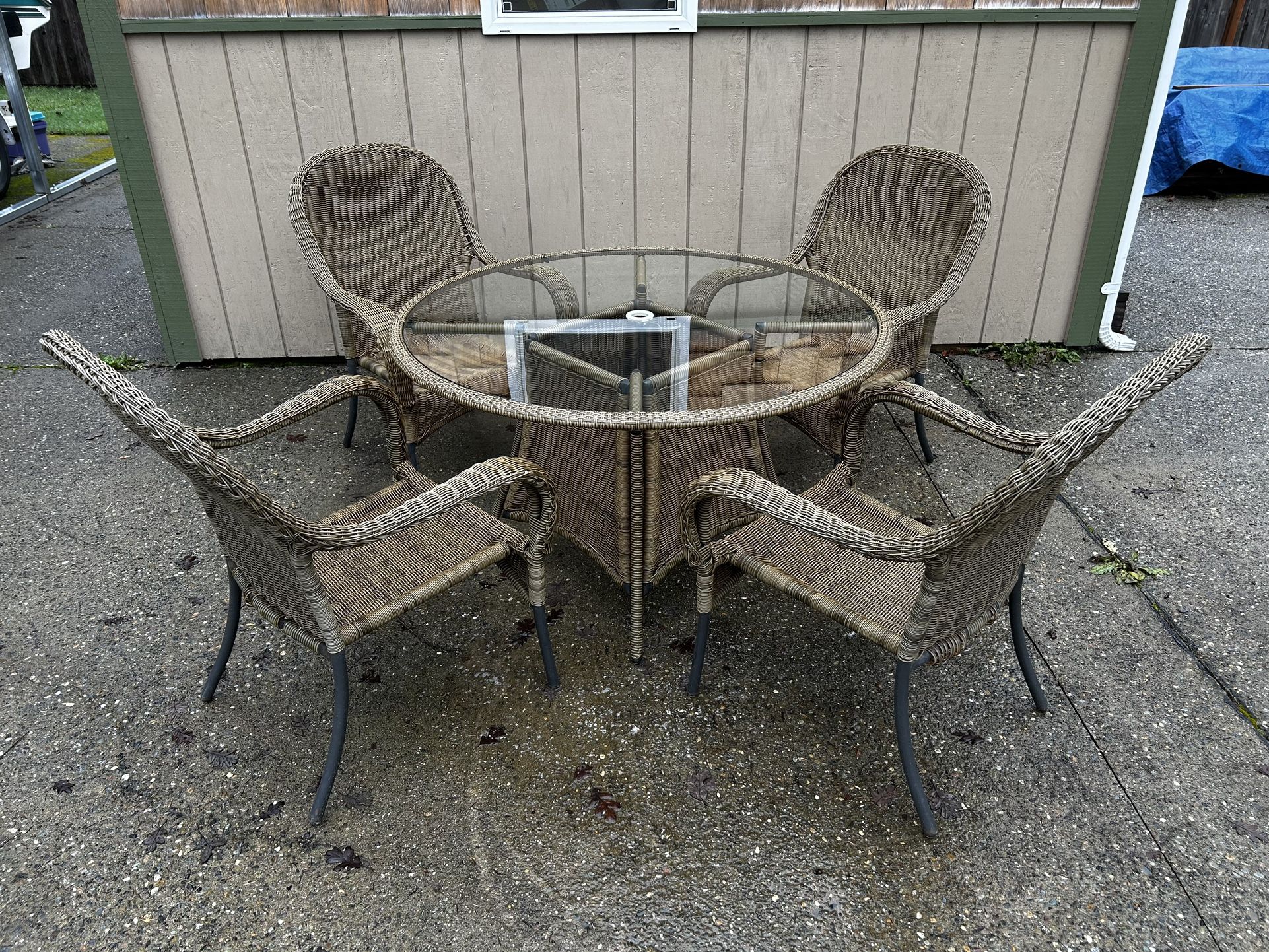 Wicker Patio Set